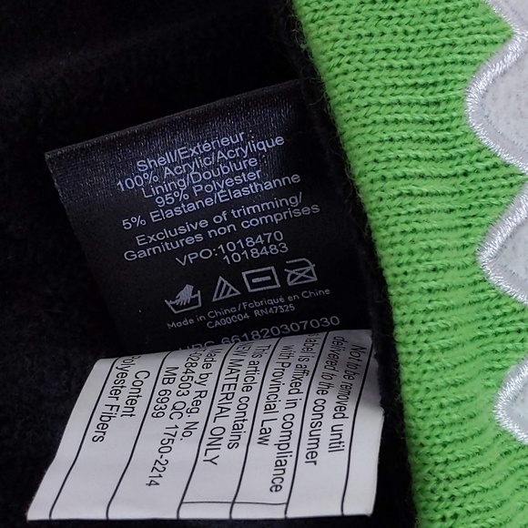 Kombi Imaginary Friends Green Dinosaur Knit Hat Toque - Picture 7 of 9